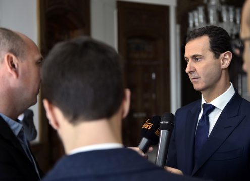 Syriens Präsident Assad gibt belgischem Journalisten ein Interview: 7.2.2017