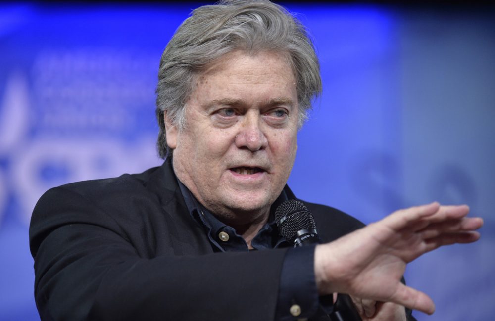 Steve Bannon (Archivbild: Mike Theiler/AFP)