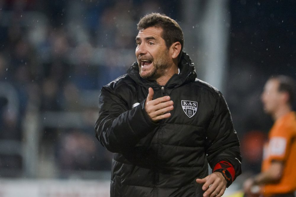 Der Trainer der AS Eupen, Jordi Condom