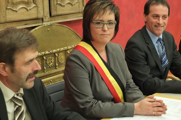 Marion Dhur ist Bürgermeisterin von Burg Reuland