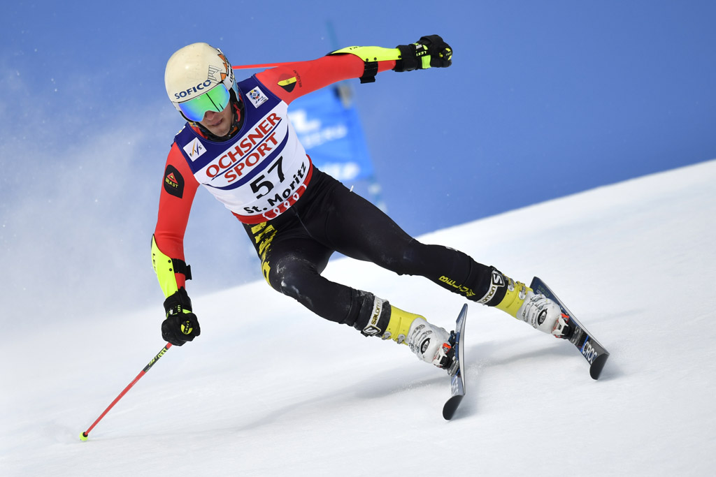 Dries Van Den Broecke bei Ski-WM in St. Moritz