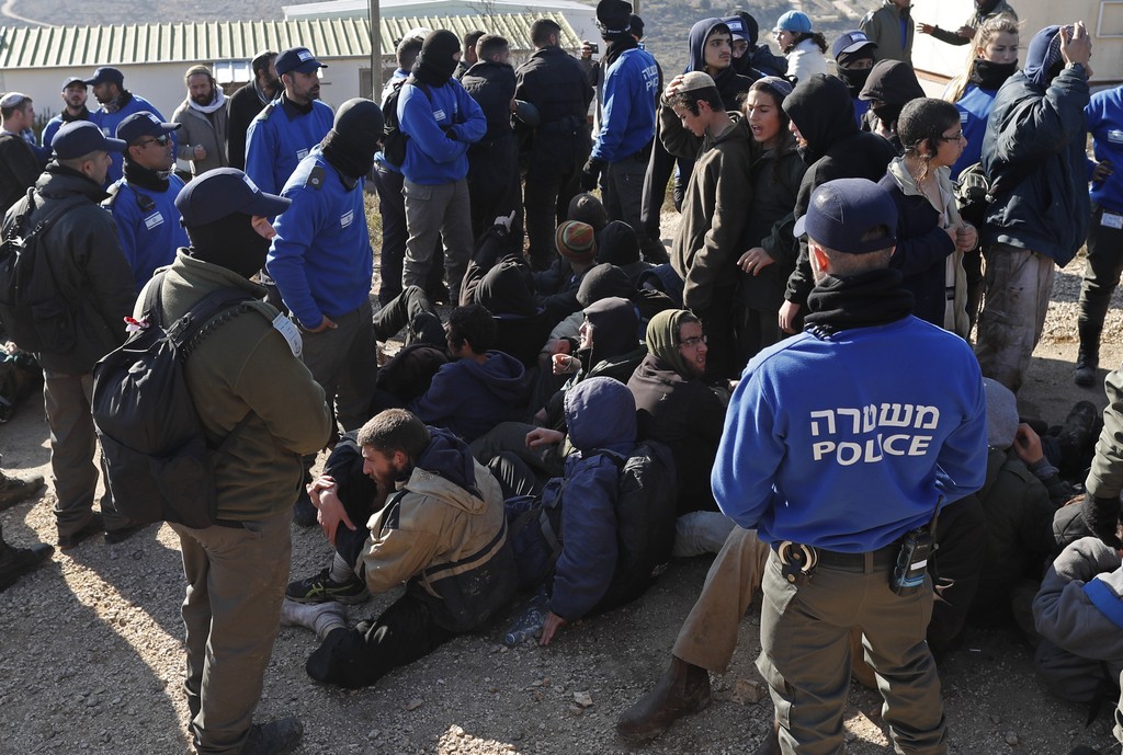 Israel löst Protest gegen Siedlungsräumung auf