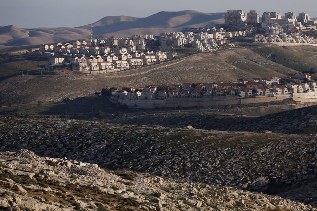 Wohnsiedlun im besetzten Westjordanland