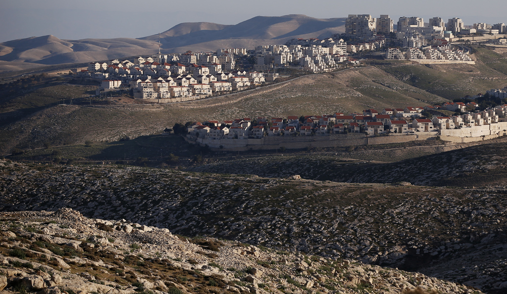 Wohnsiedlun im besetzten Westjordanland