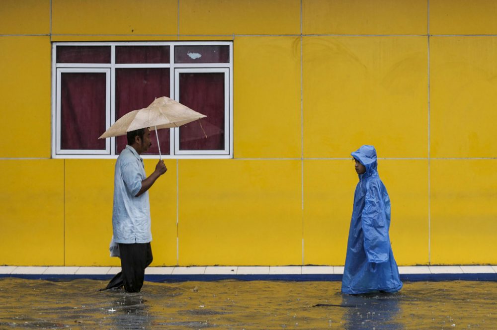 Überschwemmungen in Jakarta