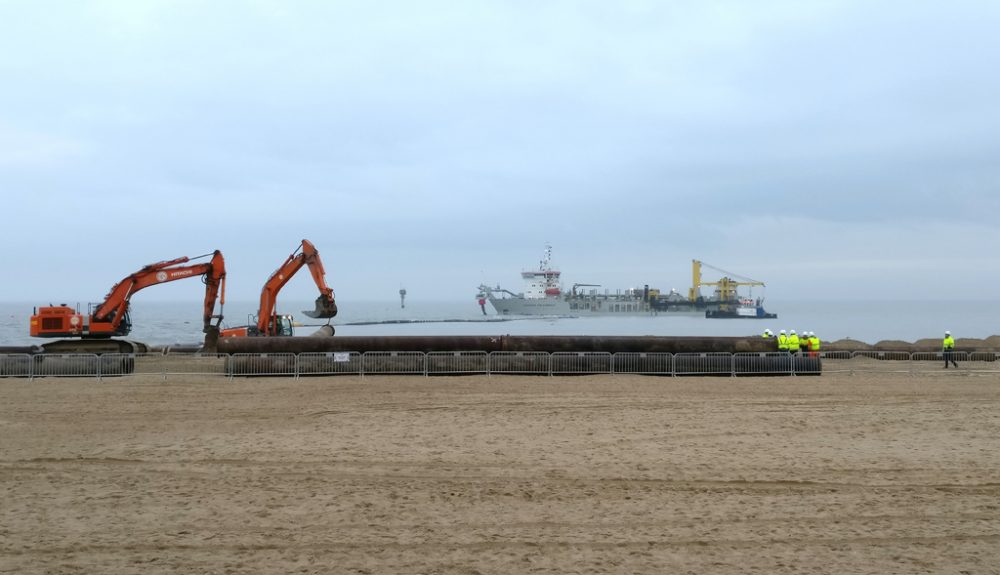 Sturmschäden in Knokke werden behoben