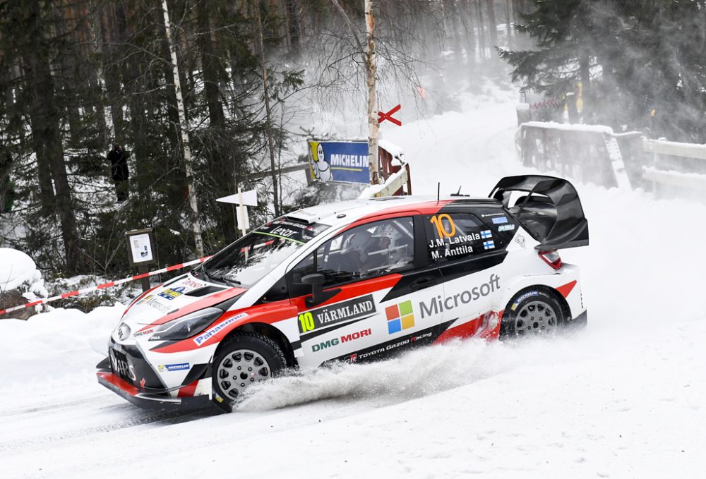 Jari Matti Latvala bei der Rallye Schweden (2017)