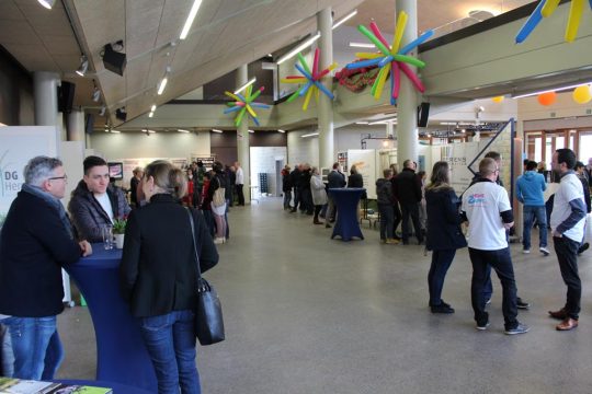 Markt der Lehrberufe 2017 in St. Vith (Archivbild: Volker Krings/BRF)