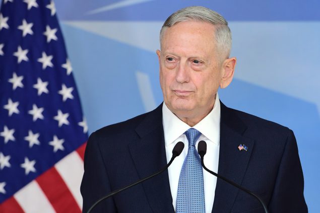 James Mattis trifft zum ersten Mal mit den Nato-Partnern zusammen