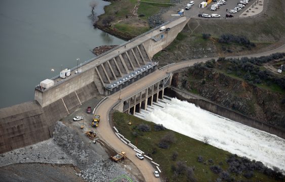 Der Oroville-Stausee