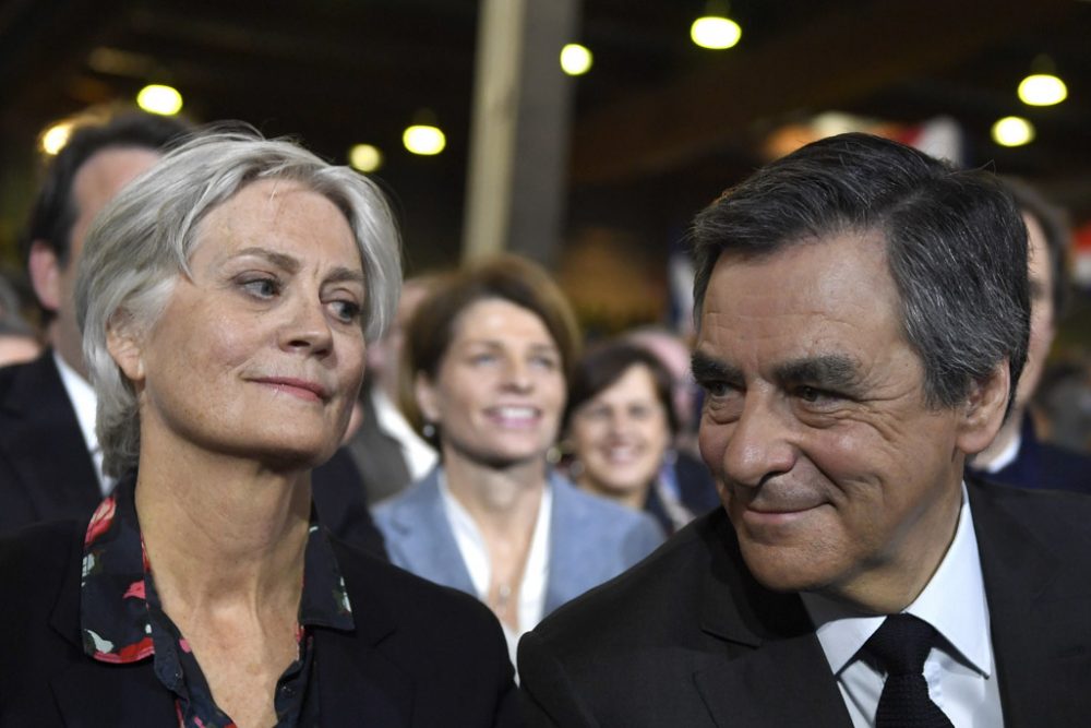 Penelope und François Fillon auf einer Wahlkampfveranstaltung Ende Januar 2017