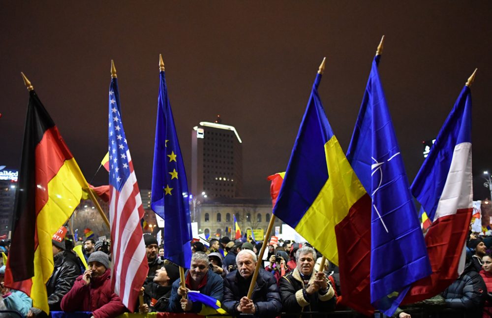 Proteste in Bukarest (4.2.)