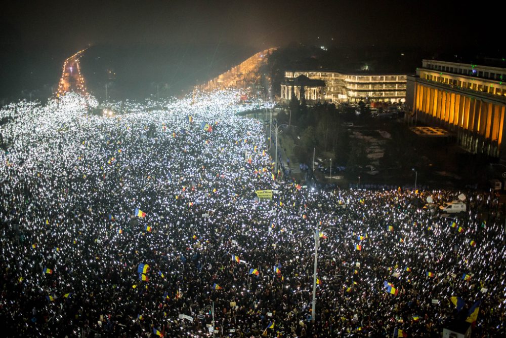 Anti-Regierungsproteste in Rumänien