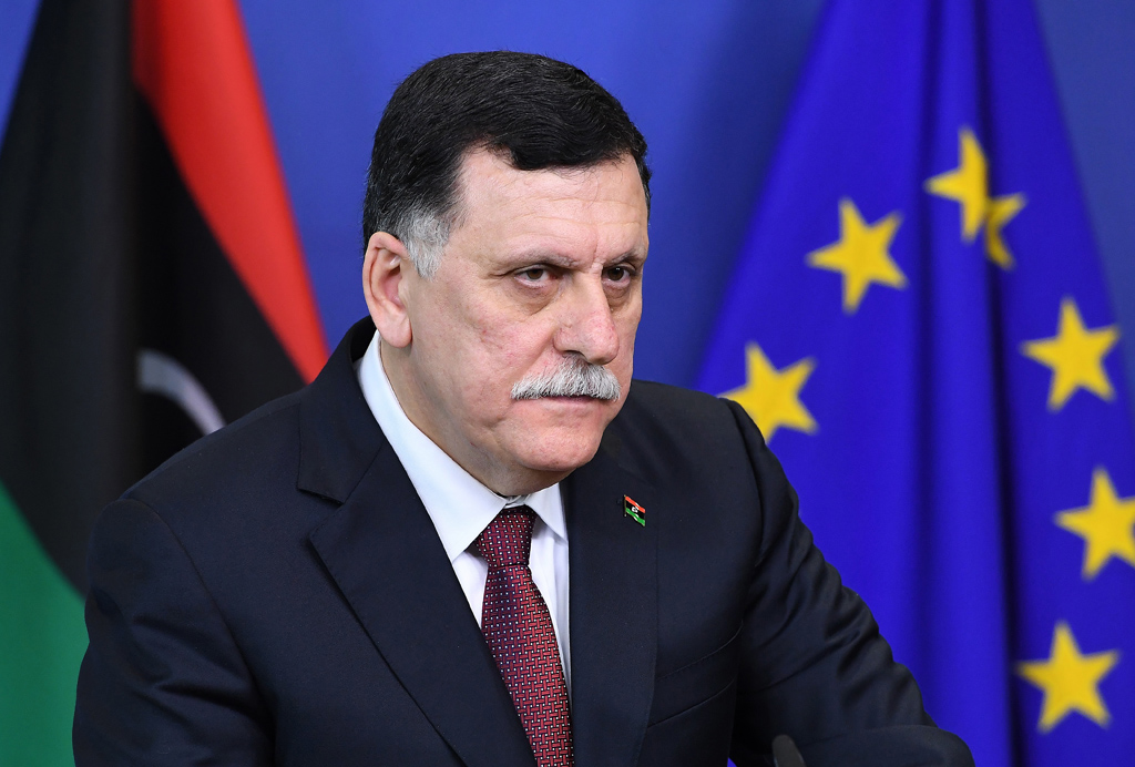 Der libysche Ministerpräsident Fajis al-Sarradsch (Bild: Emmanuel Dunand/AFP)
