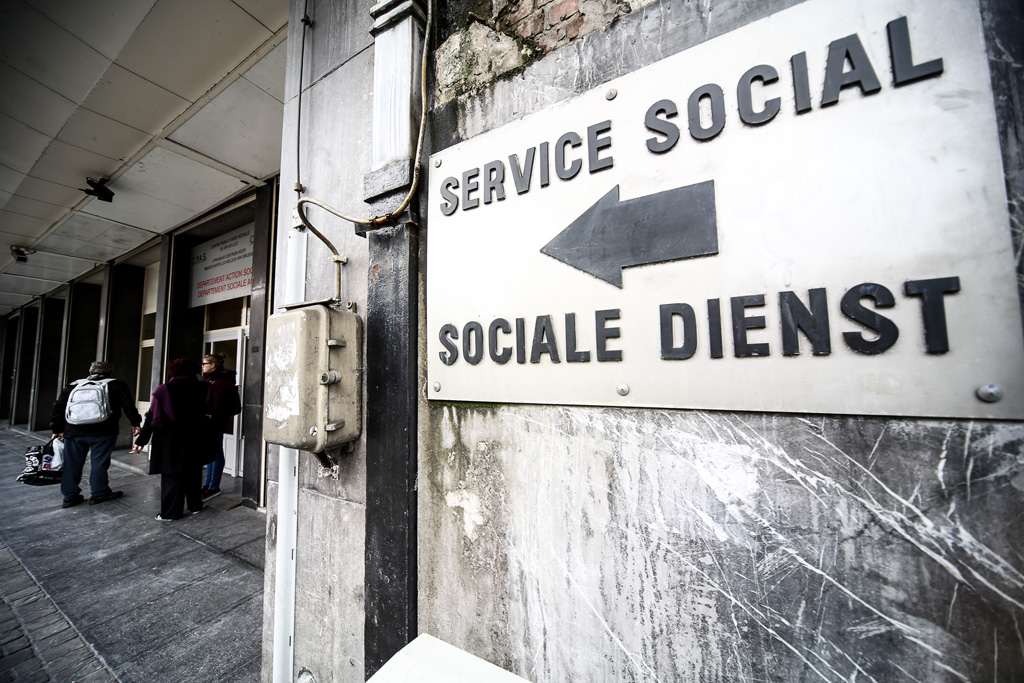 Sozialhilfezentrum in Brüssel (Bild: Siska Gremmelprez/Belga)