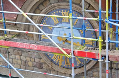 Die Türme von St. Nikolaus: Eupen aus der Perspektive des Wetterhahns