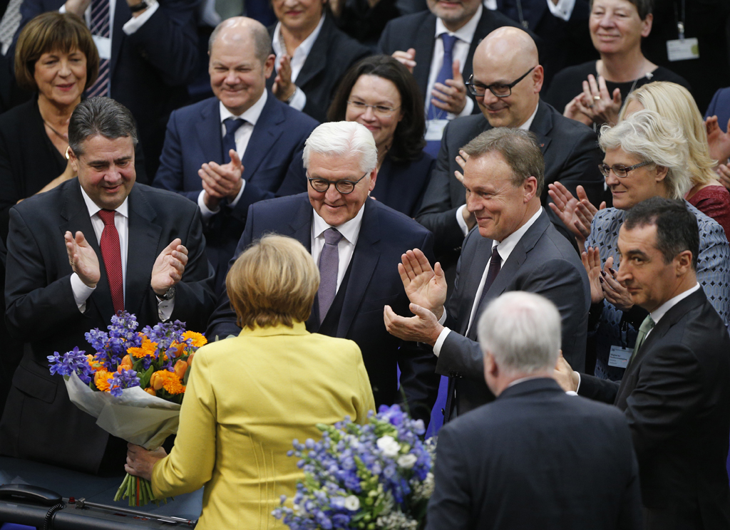 Frank-Walter Steinmeier mit großer Mehrheit zum deutschen Bundespräsidenten gewählt