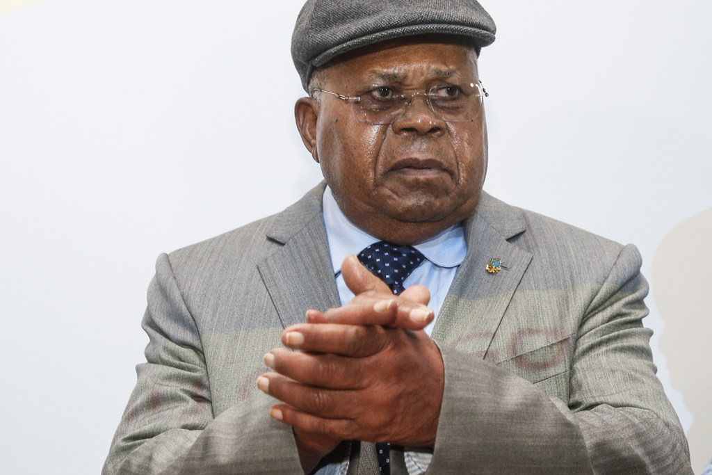 Etienne Tshisekedi, kongolesischer Ex-Premier und Oppositionsführer (Archivbild: Thierry Roge/Belga