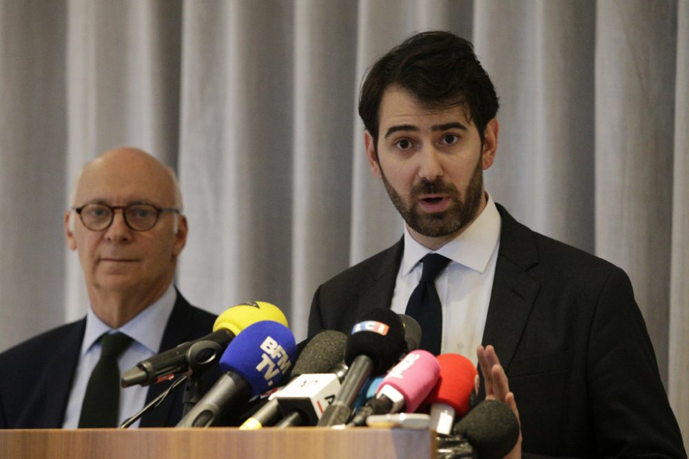 Fillons Anwälte Pierre Cornut-Gentille (links) und Antonin Levy (rechts)