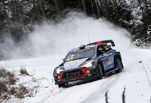 Thierry Neuville und Nicolas Gilsoul bei der Rallye Schweden 2017