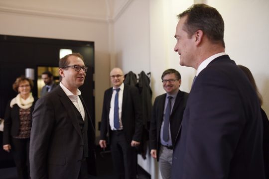 Oliver Paasch und Alexander Dobrind