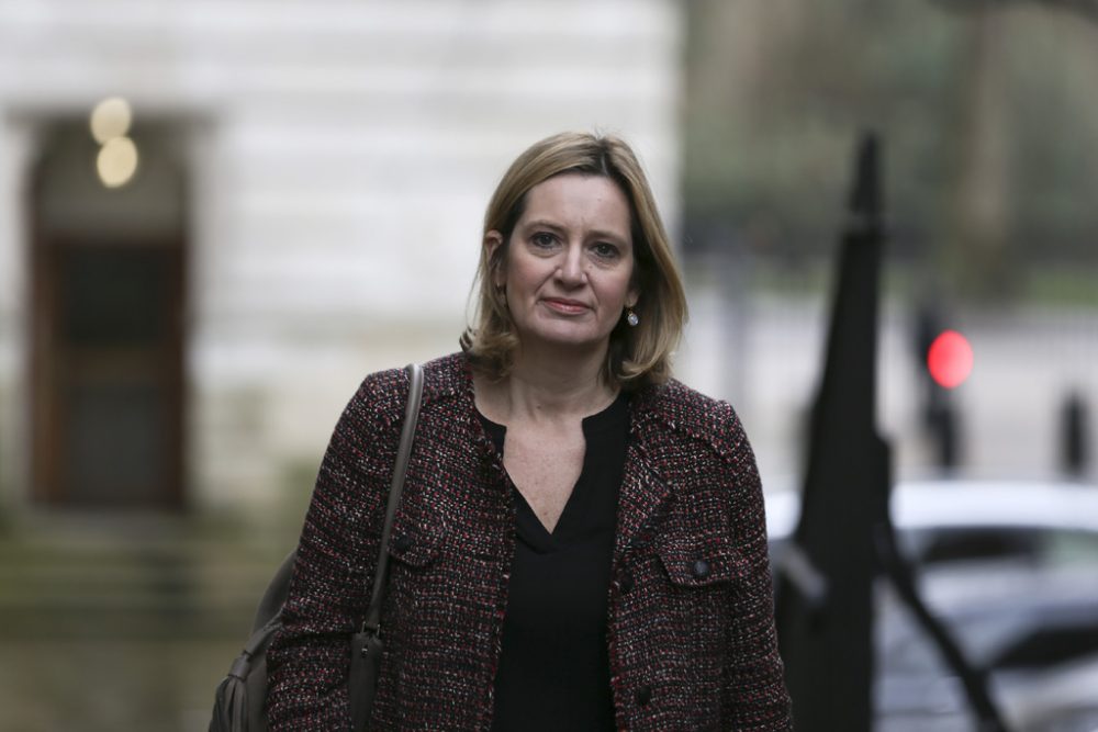 Britische Innenministerin Amber Rudd