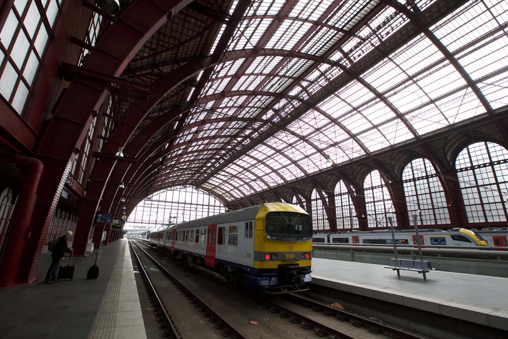 Der Bahnhof von Antwerpen