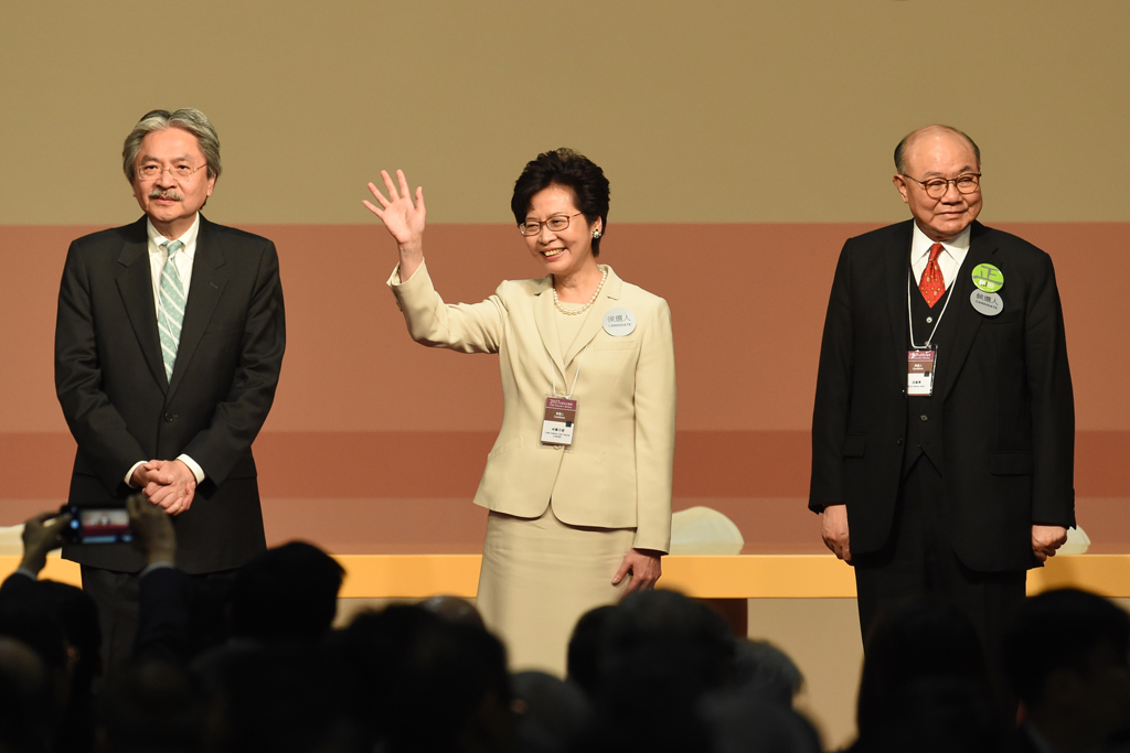 Hongkongs neue Regierungschefin Carrie Lam
