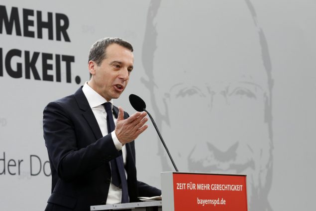 Österreichs Kanzler Christian Kern