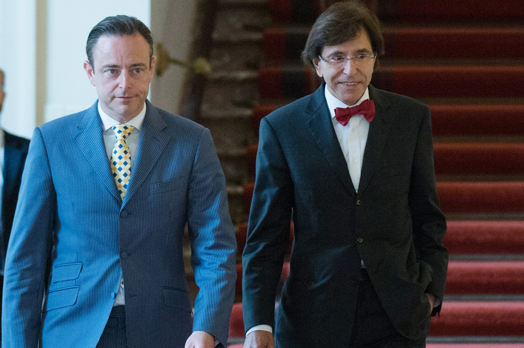 Bart De Wever und Elio Di Rupo (Archivbild von Mai 2014)