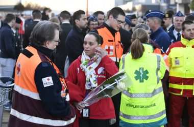 Gedenkfeier am Brüsseler Flughafen ein Jahr nach den Terroranschlägenn