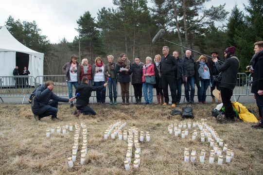 Gedenken an die Opfer des Germanwings-Absturzes 2015