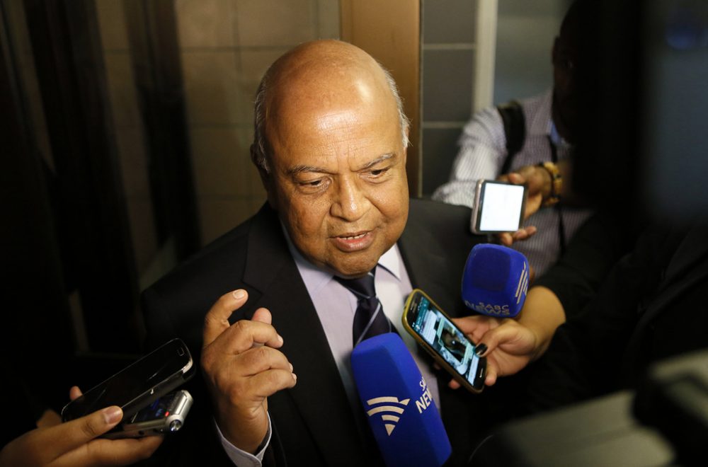 Südafrikas Finanzminister Pravin Gordhan ist entlassen worden