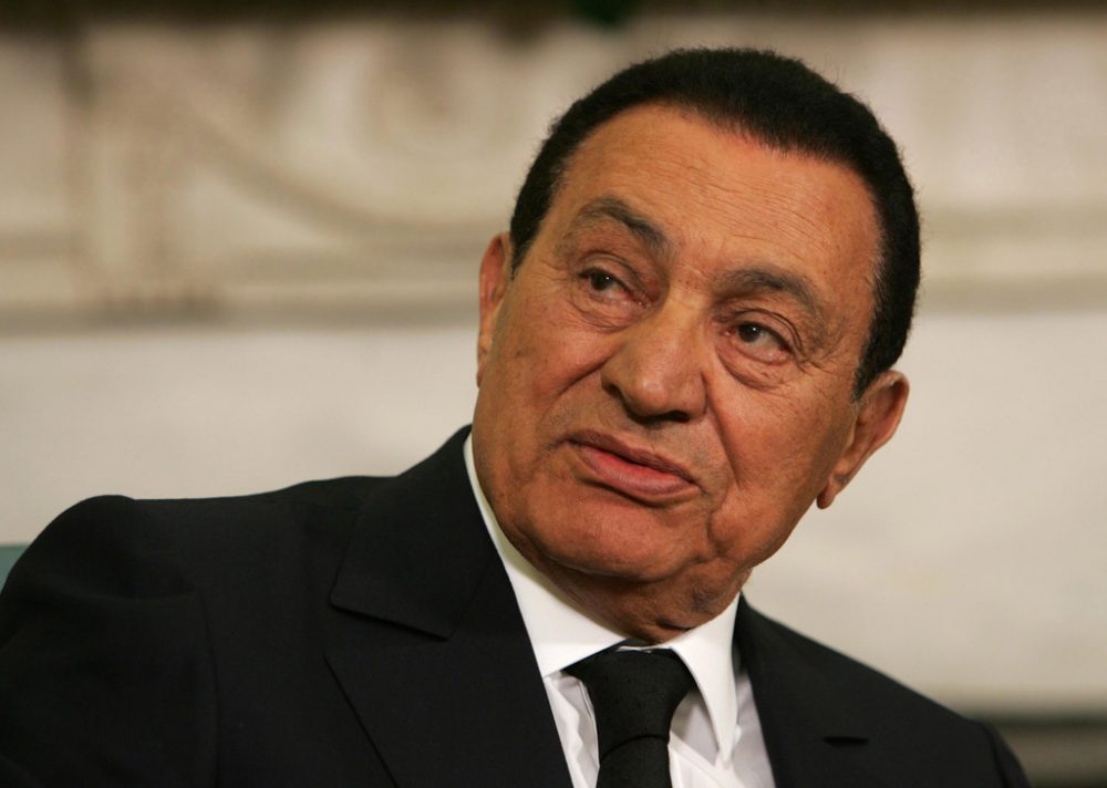 Ägyptens Ex-Präsident Hosni Mubrak (2009) (Archivbild: Dennis Brack/EPA)