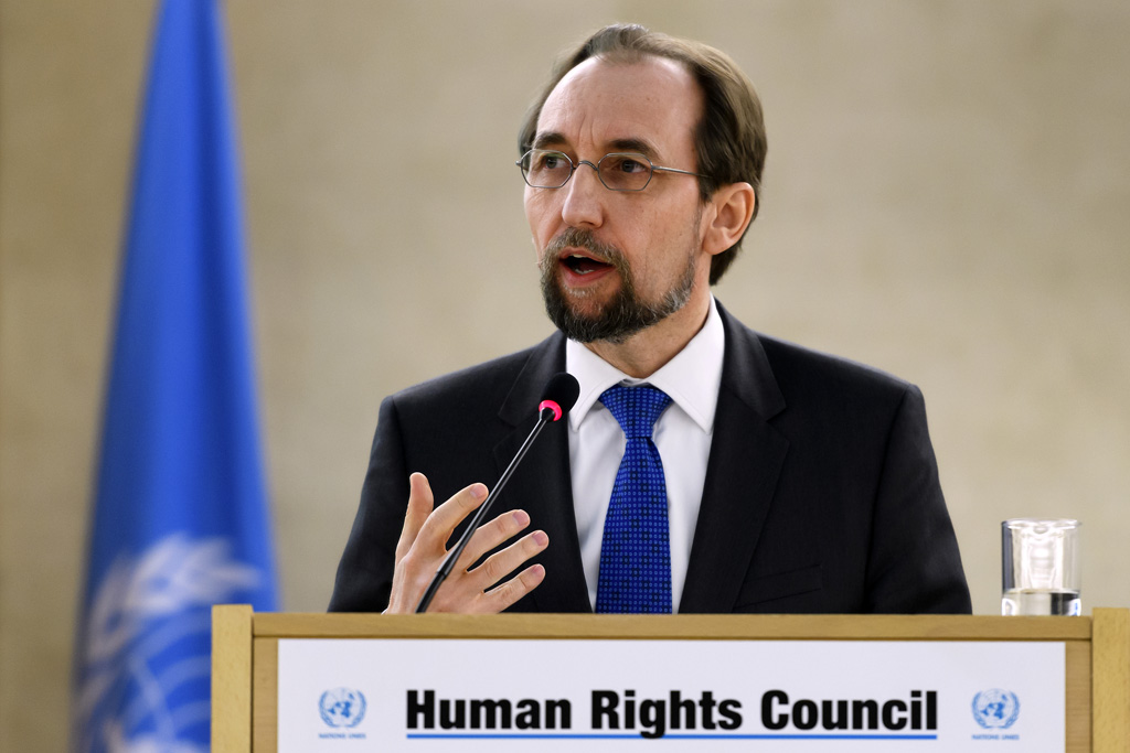 UN-Menschenrechtskommissar Hussein