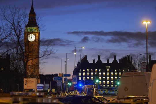Terroranschlag in London: Polizei im Einsatz rund um Westminster