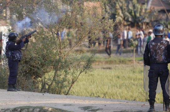 Sicherheitsleute eröffneten das Feuer auf Demonstranten