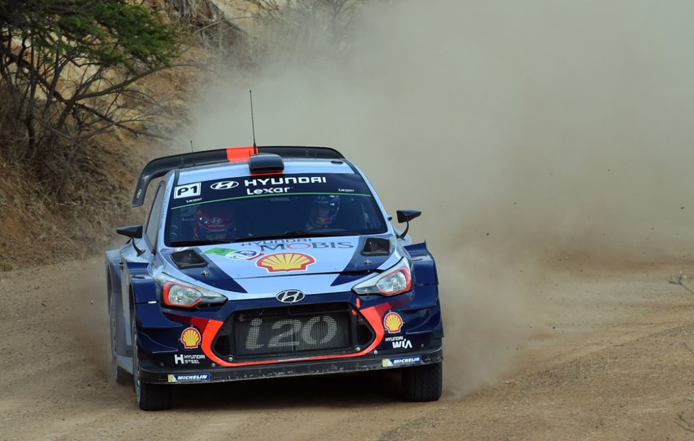 Thierry Neuville bei der Rallye Mexiko