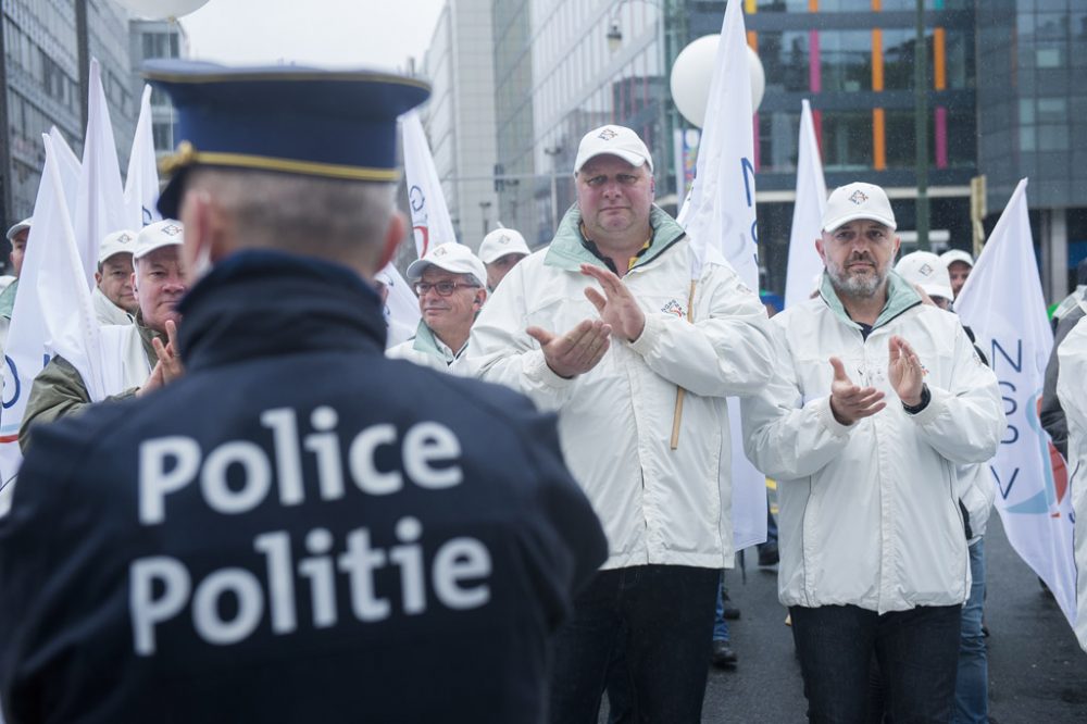 Polizei im Einsatz