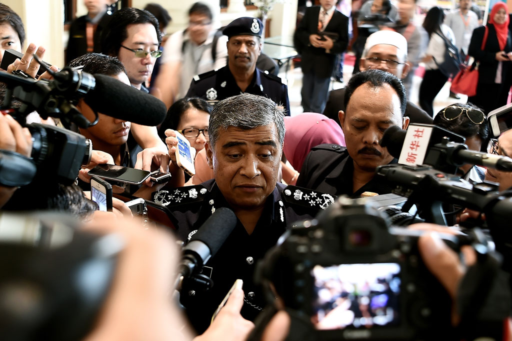 Malaysias Polizeichef Khalid Abu Bakar