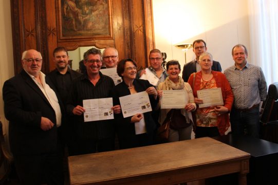 Scheckübergabe Schwimmarathon