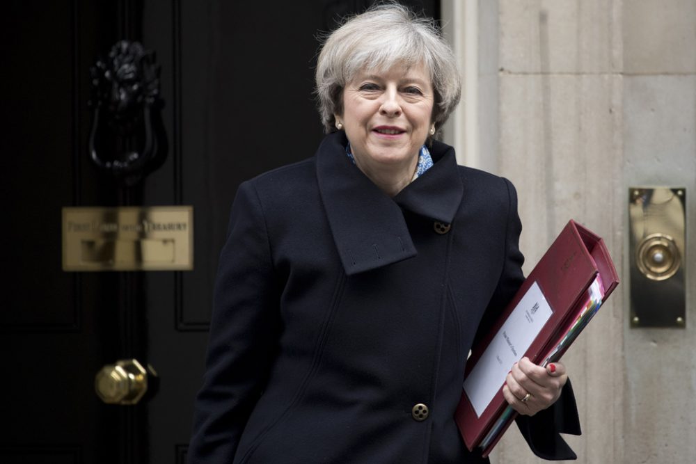 Die britische Premierministerin Theresa May