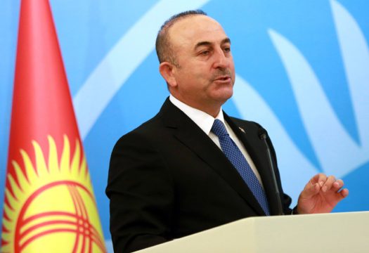 Der türkische Außenminister Mevlüt Cavusoglu