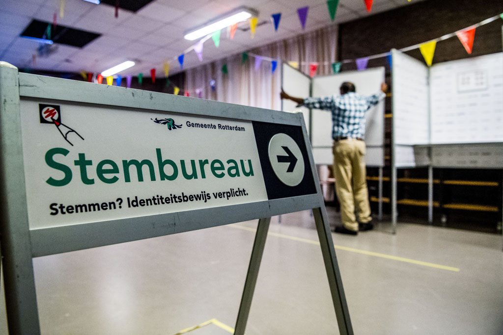 Wahlbüro Niederlande