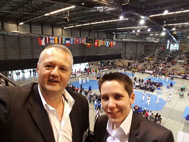 Yvan Butek beim größten internationalen Teakwondo-Turnier Belgiens