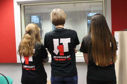 Journalist für einen Tag (BRF Archivfoto)