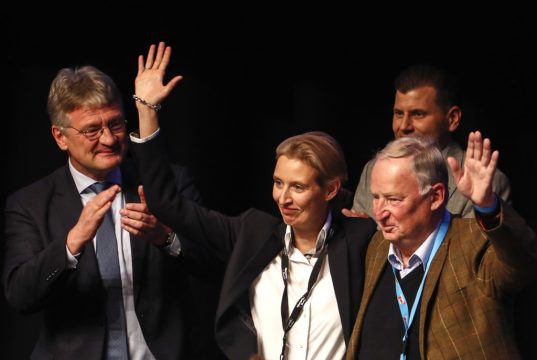 Alice Weidel und Alexander Gauland ziehen für die AfD in den Wahlkampf
