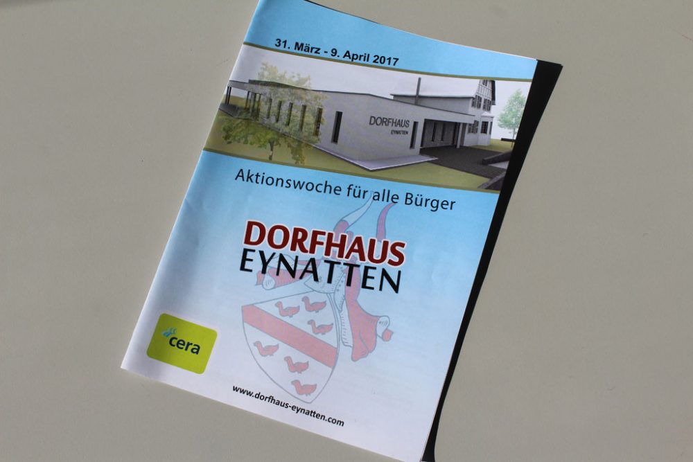 Aktionswoche Dorfhaus Eynatten