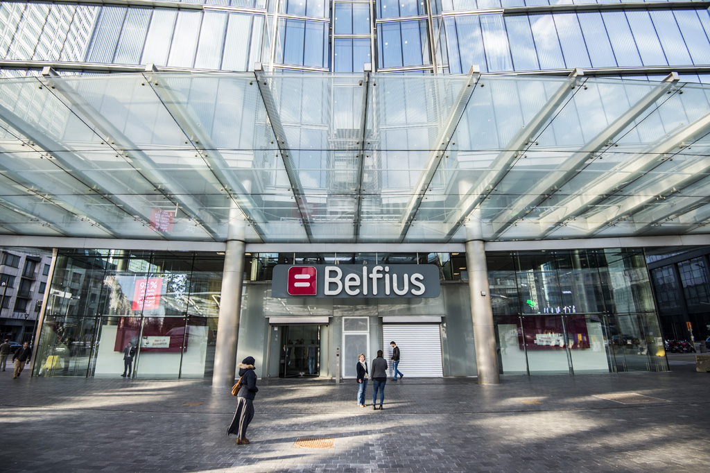 Belfius-Hauptsitz in Brüssel: Nach dem Zusammenbruch der Finanzholding Dexia hatte der Staat die Dexia-Bank, die heutige Belfius, übernommen