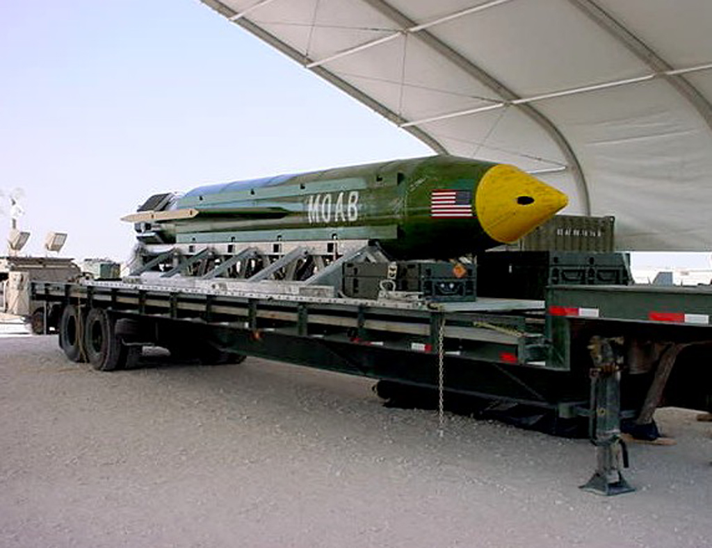 GBU-43/B MOAB (Massive Ordnance Air Blast): Größte nicht-nukleare Bombe der US-Streitkräfte